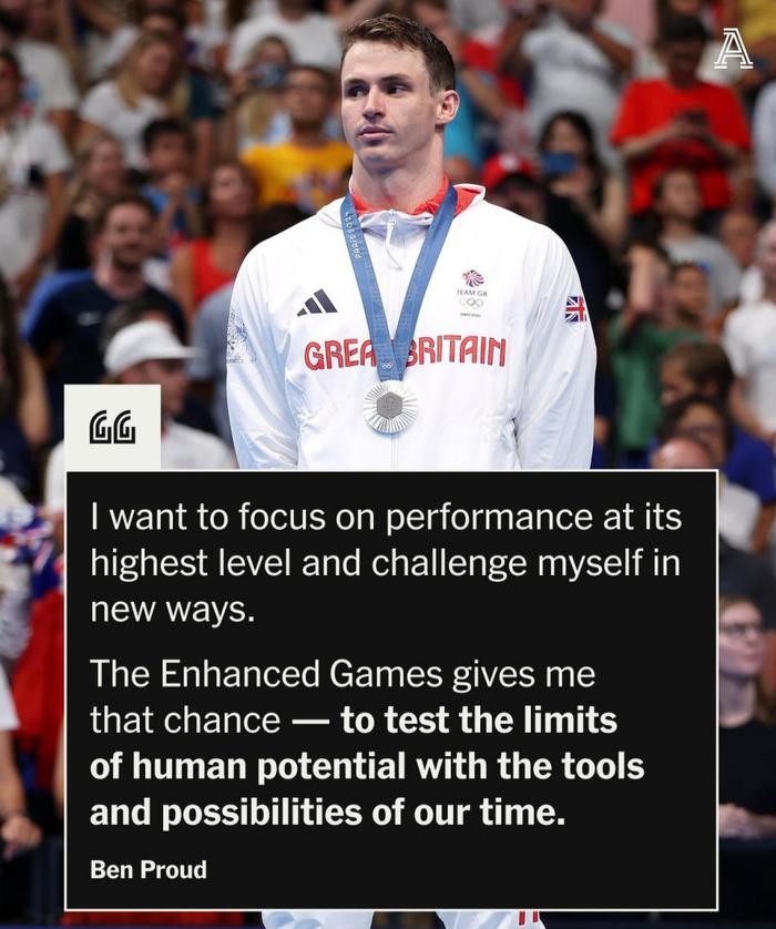 麻将胡了-公开使用兴奋剂的赛事！游泳世界冠军转战增强运动会，遭强烈谴责